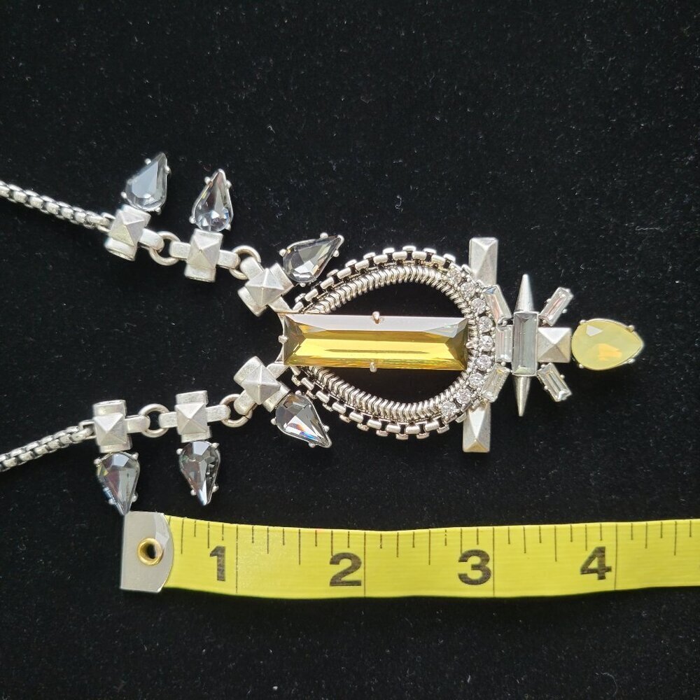 Stella & Dot Eclipse Statement Necklace-Can be 18” or 31” - Picture 5 of 12
